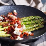 Szparagi z boczkiem i gorgonzolą / Bacon gorgonzola asparagus