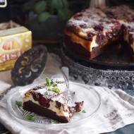 Najlepsze sernikobrownie z malinami / Cheesecake brownie with raspberries