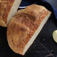 Chleb pszenno-owsiany z jabłkiem