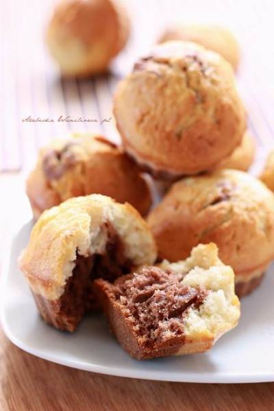 Muffiny kokosowo-czekoladowe