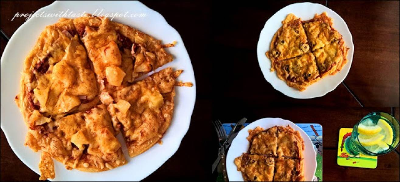 Pizza (zdrowsza wersja) / Pizza (healthy version)