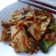 Tofu z warzywami