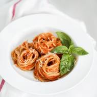 Spaghetti w sosie