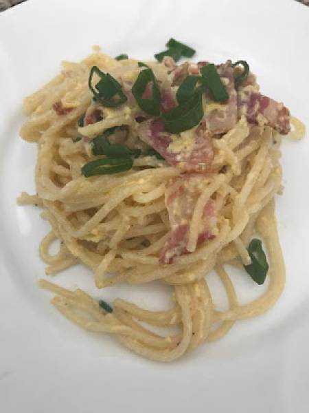 Spaghetti carbonara - moja wersja