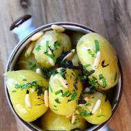 Młode ziemniaki w ziołach
