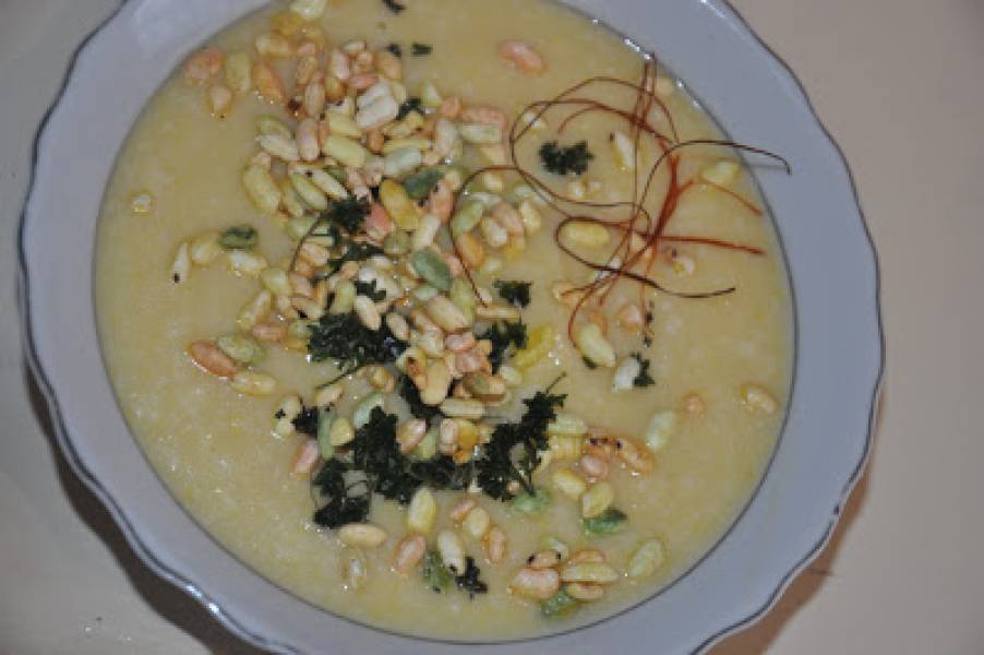 Aksamitna zupa z kalafiora