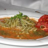 Zielona  zupa  pomidorowa