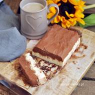 Ciasto wegańskie kakaowo – kawowe z wanilią, bez cukru