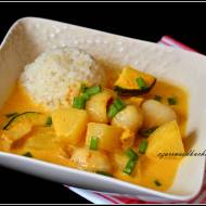 Curry z ananasem i liczi