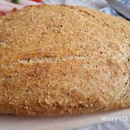 Chleb pszenny razowy z garnka - nie nocny
