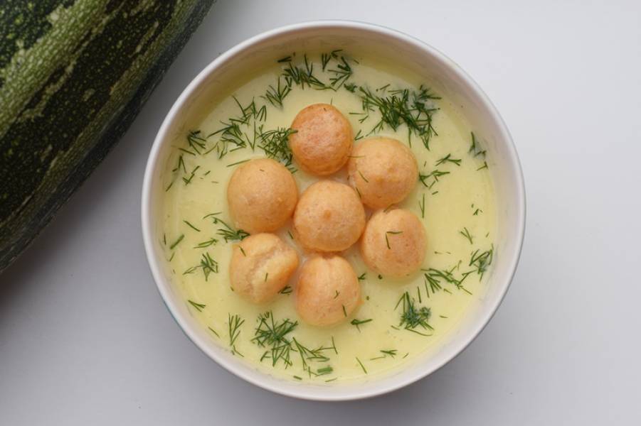 Zupa – krem z cukinii – idealny na upały