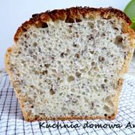 Łatwy chleb pszenno-żytni z ziarnami na zakwasie