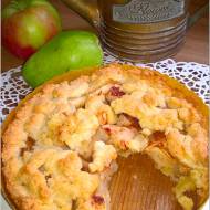 Gruszkowo-jabłkowe ciasto deserowe (kruche)