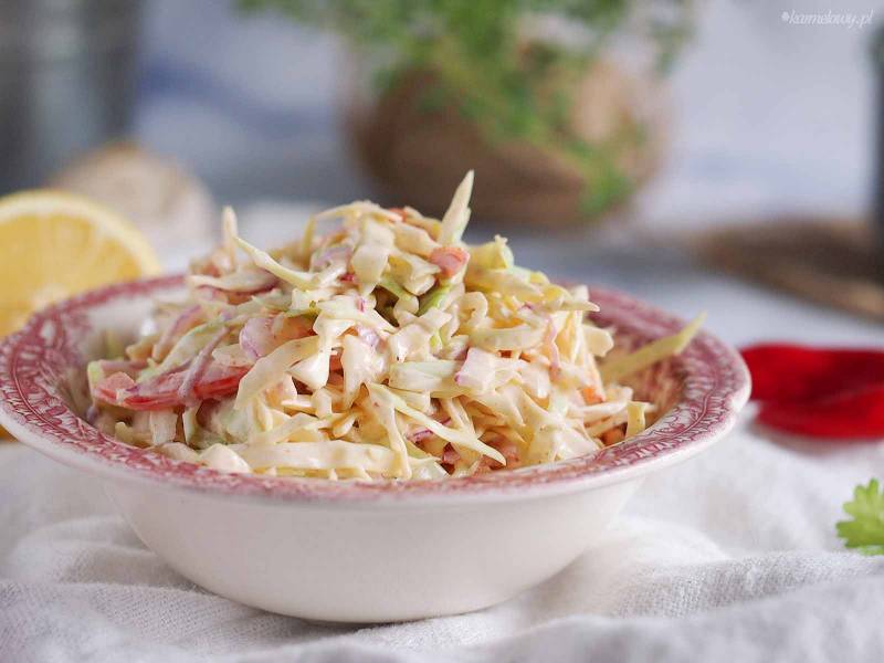 Pikantna surówka z kapusty / Spicy Coleslaw