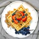 Bezglutenowe gofry – puszyste i chrupiące