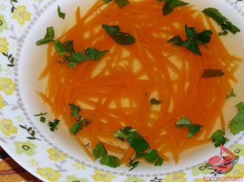 Rosołek z vegetti marchwiowym – dieta dr Dąbrowskiej