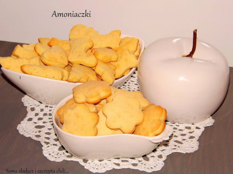 Amoniaczki czyli błyskawiczne ciasteczka.
