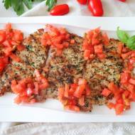 Schab w ziołach z pomidorową salsą (Lonza di maiale con salsa di pomodori)