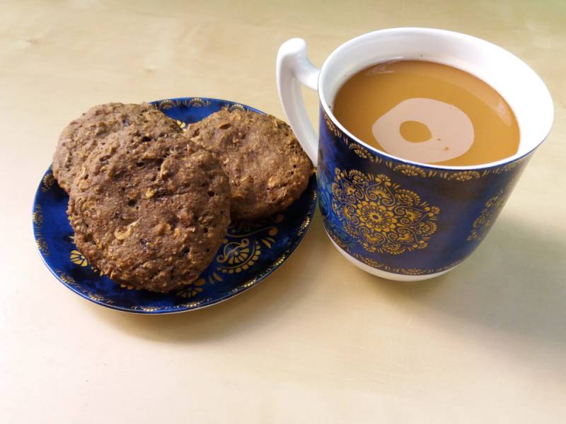 Doskonałe kawowe ciasteczka owsiane (z resztek po mleku owsianym) – bez mleka i jajek