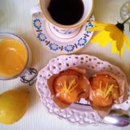 Muffinki z lemon curd-obłędnie cytrynowe