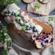 Cytrynowe ciasto jogurtowe z jagodami / Lemon blueberry yogurt cake