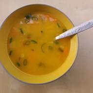 Słodko-ostra zupa dyniowa z dżemem