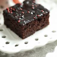 Brownie z dyni - wegańskie, bezglutenowe, bez tłuszczu