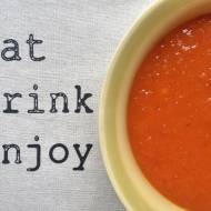 Czwartek: Zupa pomidorowo-paprykowa z grzanką