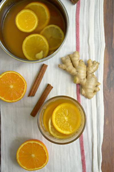 Herbata pomarańczowo-imbrowa