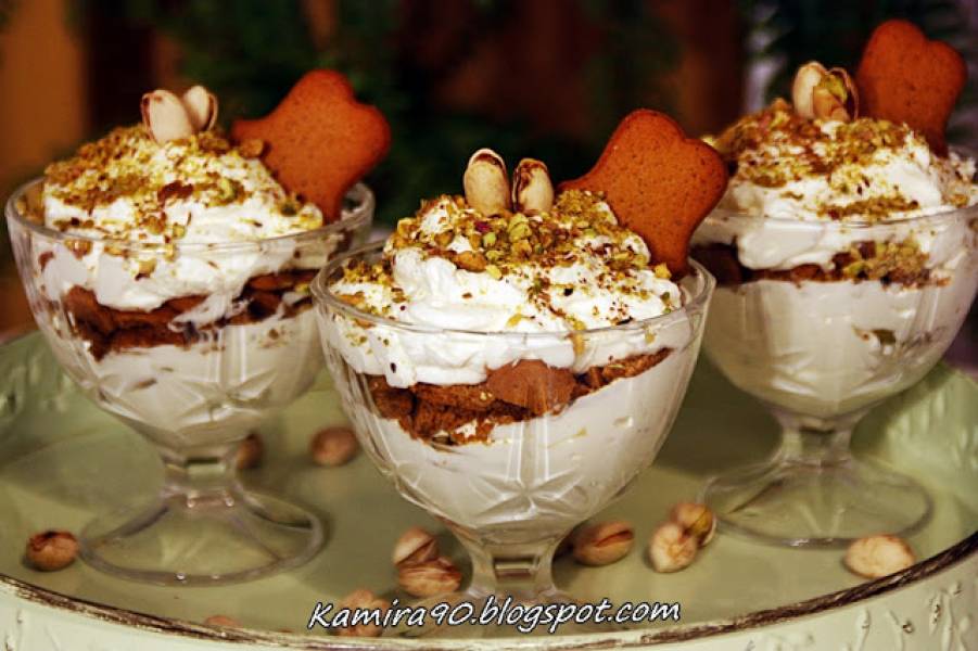 Korzenne Tiramisu z pistacjami