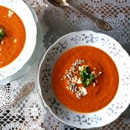 Zupa krem z pomidorów i papryki