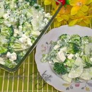 Zielona sałatka z brokułem, papryką i ogórkiem – pełna witamin