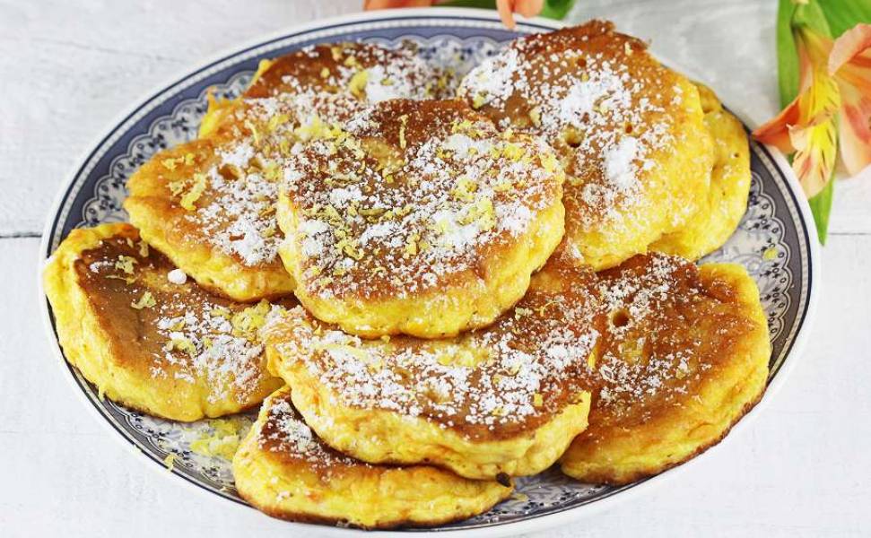 Mini pancakes dyniowe