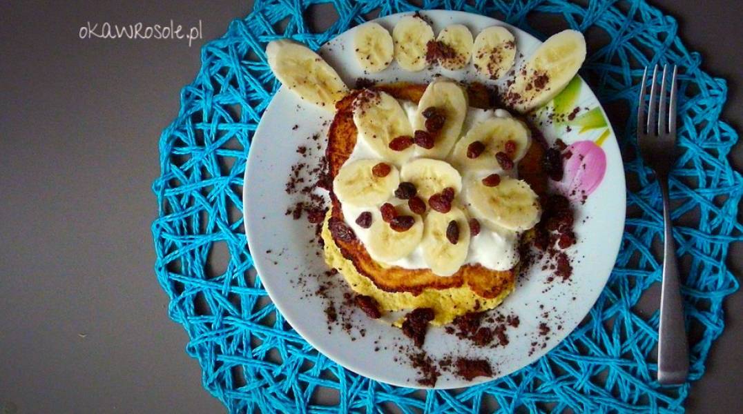 Fit kokosowy placek