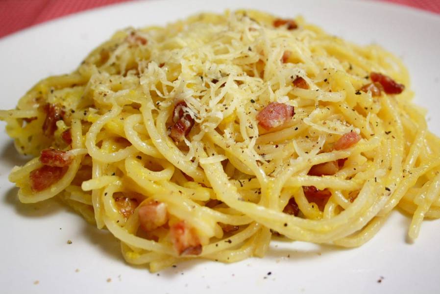 Spaghetti Carbonara – przepis