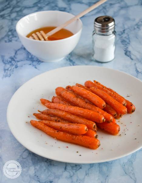 Karmelizowane marchewki