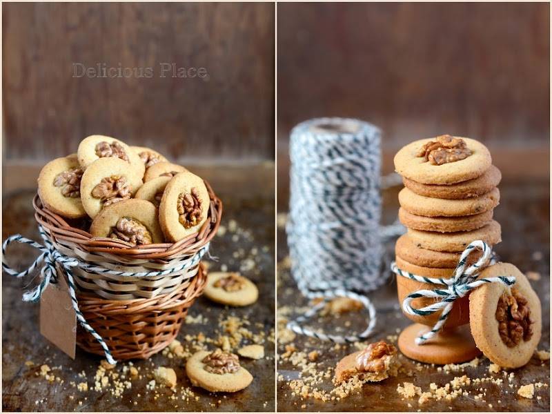 Ciasteczka orzechowe / Nut cookies