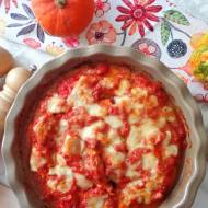 Dyniowa zapiekanka - włoska parmigiana w sosie pomidorowym (Parmigiana di zucca)