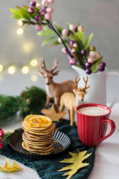 Marcepanowe pancakes z czekoladą