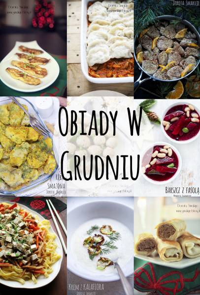 Pomysły na obiady w Grudniu