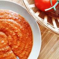 Sos pomidorowo-chrzanowy z kozim serem (idealny do makaronów, ryżu, mięs i ryb)