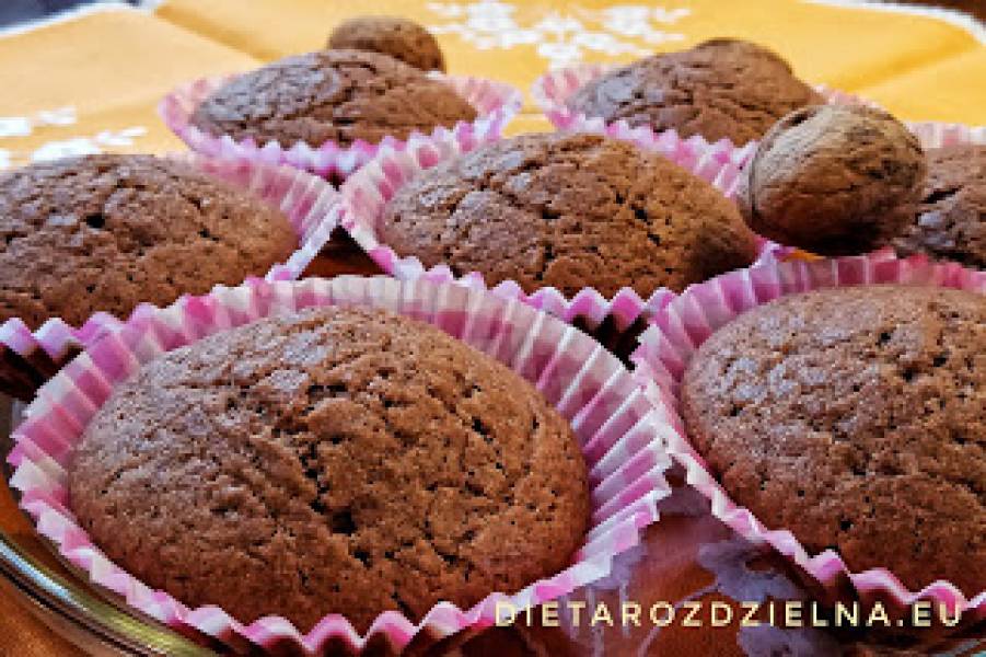 Deser: Muffinki czekoladowo-cynamonowe