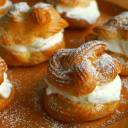 Mikołajkowe Ptysie z bitą śmietaną