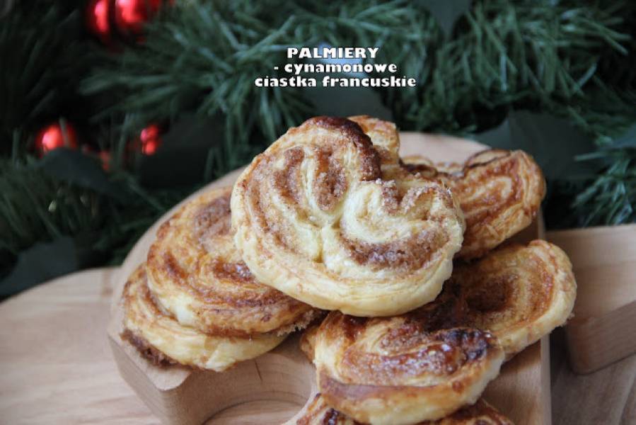 Palmiery - cynamonowe ciastka francuskie
