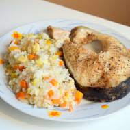 Lekki, zdrowy obiad - ryż z warzywami i rybą - gotuj z MULTICOOKER :)