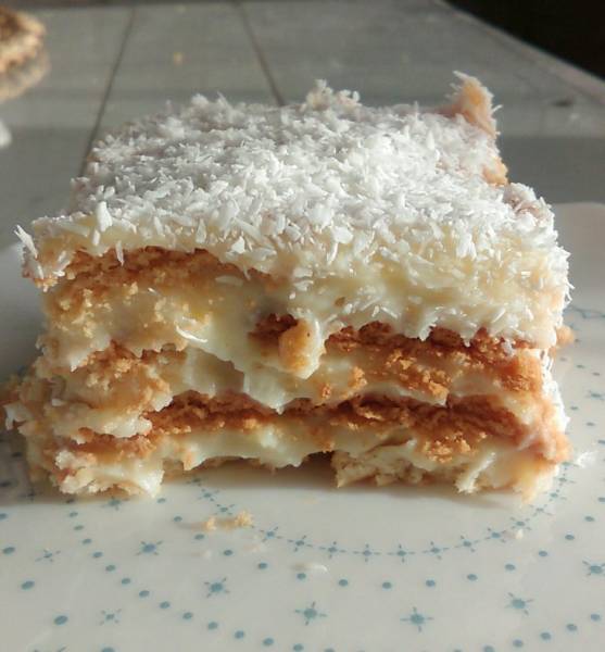 Raffaello – ciasto bez pieczenia