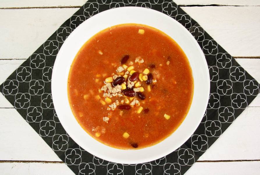 Pikantna zupa meksykańska – przepis