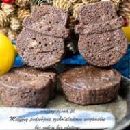 Muffiny podwójnie czekoladowe (wegańskie, bez cukru, bez glutenu)