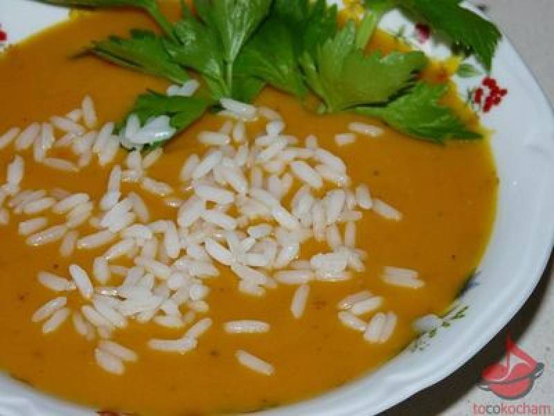 Zupa krem dyniowo-pomidorowa
