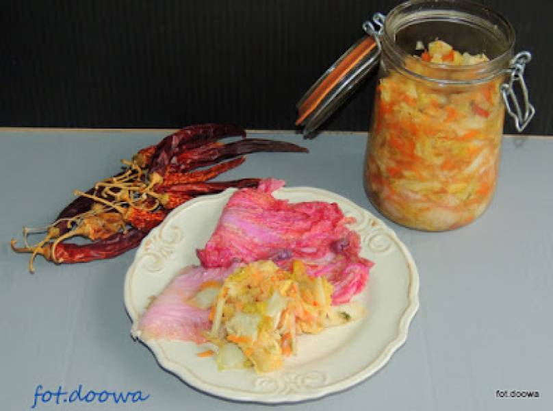 Kimchi - koreańska kapusta kiszona